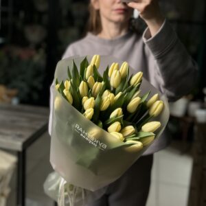 Тюльпан лимонный 35 шт.